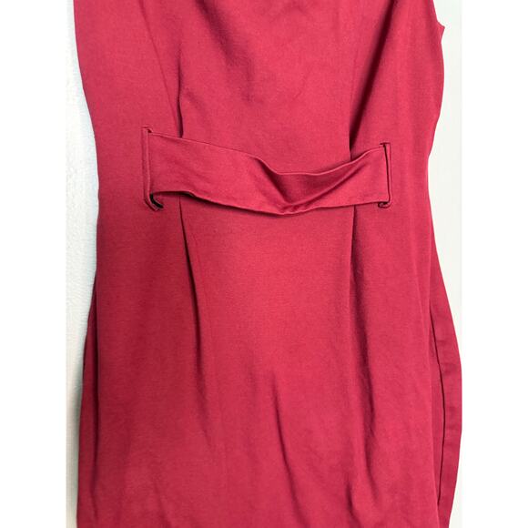 Classiques Entier red sleevless mini dress - Picture 5 of 5